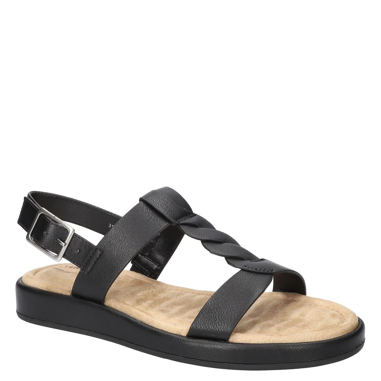 Easy Street Women's Comfortable Tampa Flat Sandal for Summer Wear with Adjustable Strap and Casual Look Size 7 US